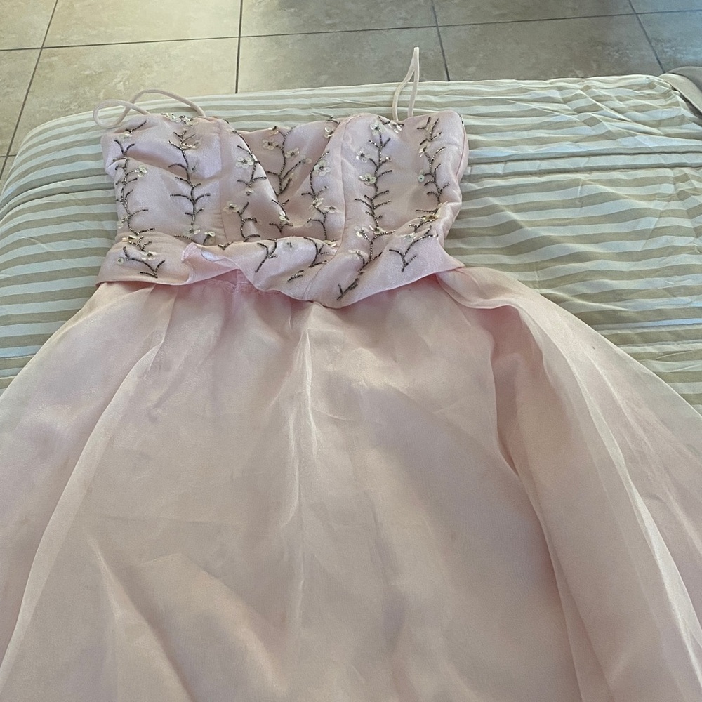 Zum Zum by Niki Livas Pink Maxi Dress